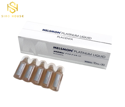 Nhau thai ngựa MELSMON PLATINUM Liquid Placenta 30 ống