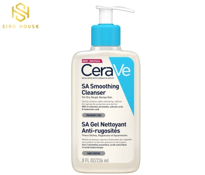 Sữa rửa mặt CERAVE #SA Gel Nettoyant Anti-Rugosite 236mL