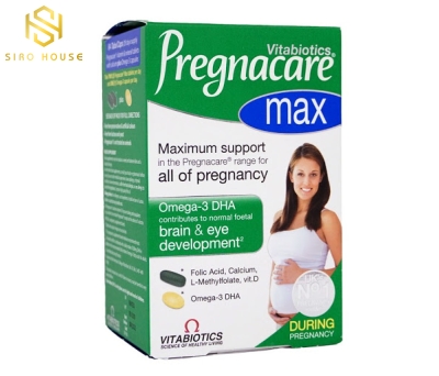 Vitamin tổng hợp cho bà bầu VITABIOTICS Pregnacare Max 84 viên