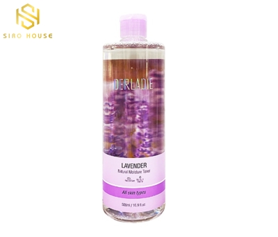 Nước Cân Bằng Da Derladie Lavender Natural Moisture Toner 500mL