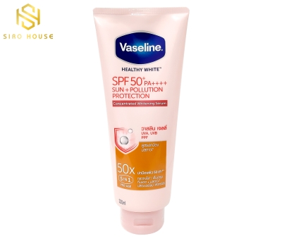 DƯỠNG ẨM DƯỠNG TRẮNG GẤP 50 LẦN VASELINE THÔNG THƯỜNG