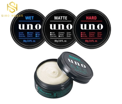 Wax Tạo Kiểu Tóc UNO Hard Giữ Nếp Tự Nhiên 80g