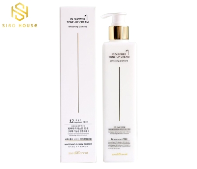 Sữa tắm truyền trắng MEDIFFERENT In Shower Tone up Cream 300mL