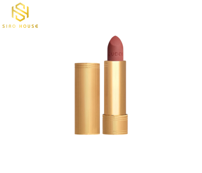 Son thỏi lì GUCCI 217 Valeria Rose – Màu Hồng Cam Đất