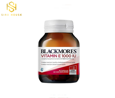 Viên uống BLACKMORES Vitamin E 1000IU 30 viên