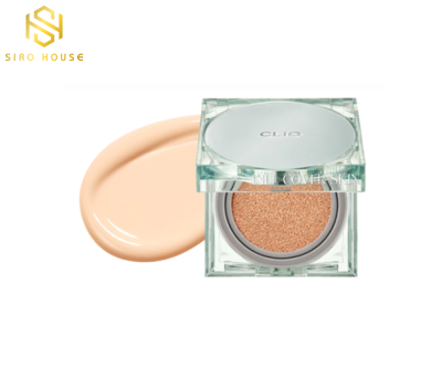 Phấn nước CLIO Kill Cover Skin Fixer Cushion SPF50+ PA+++  tone 21 và tone 23