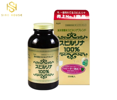 Tảo xoắn Spirulina Nhật Bản – 2200 viên