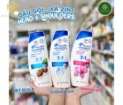 Dầu gội xả HEAD & SHOULDERS 2in1