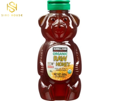  Mật ong gấu KIRKLAND Organic Raw Honey Kirkland 680g
