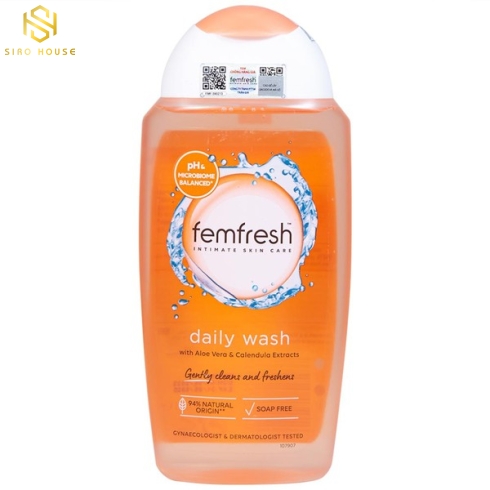 Dung dịch vệ sinh phụ nữ FEMFRESH Daily Wash 250ml