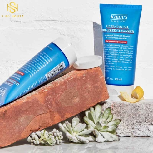 Sữa rửa mặt da dầu KIEHLS Ultra Facial Oil-Free Cleanser 150mL