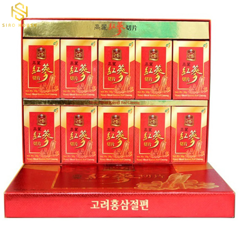 Hồng sâm lát tẩm mật ong Sambok Hàn Quốc 20g x 10 gói