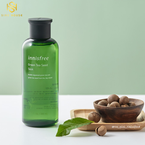 Nước hoa hồng Innisfree green tea seed skin