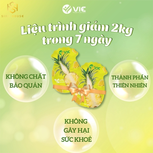 Kẹo dứa giảm cân VIC 7 gói