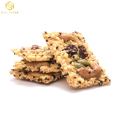 Bánh ngũ cốc giòn TROPICAL FIELDS Crispy Trail Mix Crackers 232g
