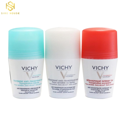 Lăn khử mùi VICHY Traitement Anti-Transpirant 48H 50mL 