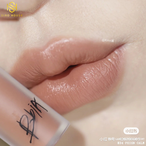 Son Bbia Last Velvet Lip Tint Version 8 Feign Calm 34 Màu Nâu Nude