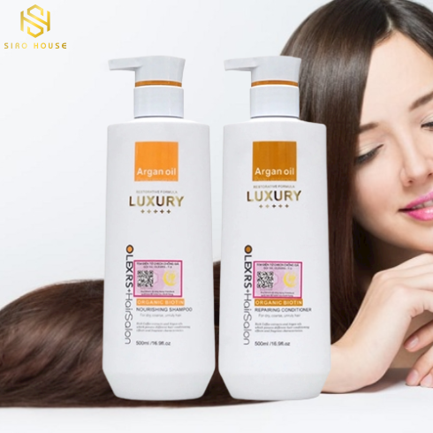 Bộ gội xả OLEXRS+Hair Salon Luxury Argan Oil (2 x 500mL)