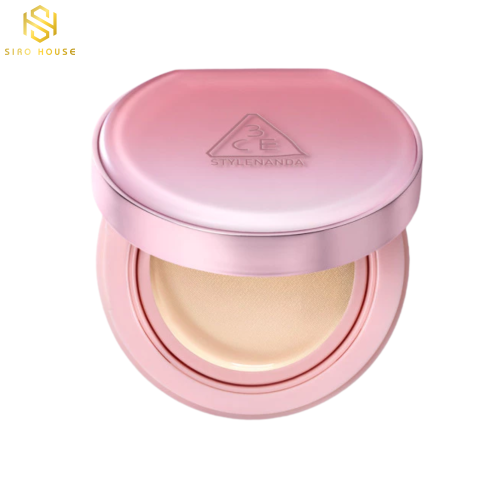 Phấn Nước 3CE Fitting Mesh Cover Cushion SPF40 PA++++ P01 11g x 2 (Bản gốc + Refill)