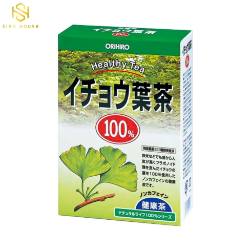 Trà lá bạch quả bổ não tuần hoàn máu ORIHIRO	