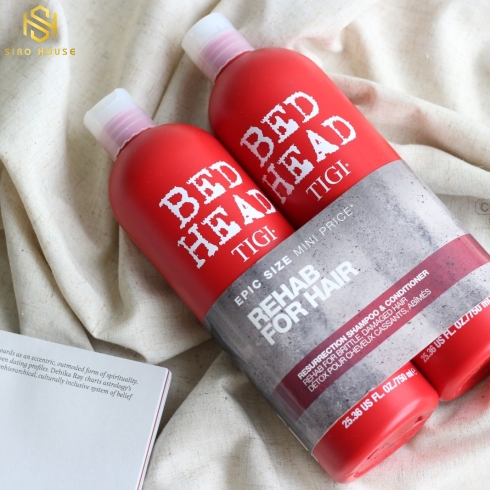 Set dầu gội và dầu xả TIGI Bed Head Resurrection