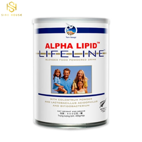 Sữa non ALPHA LIPID LIFELINE NEW ZEALAND (450g)