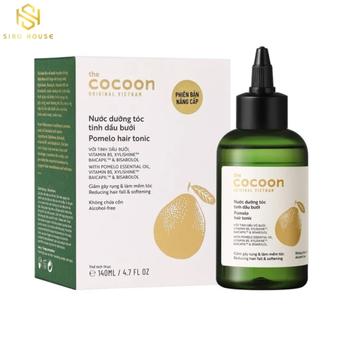 Nước Dưỡng Tóc COCOON Pomelo Hair Tonic Tinh Dầu Bưởi 140ml ( PHIÊN BẢN NÂNG CẤP)