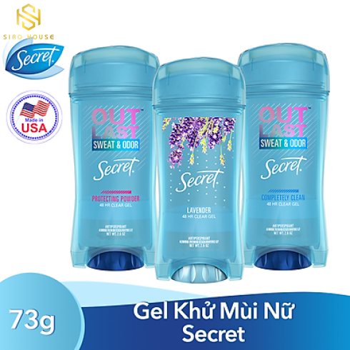 LĂN KHỬ MÙI DẠNG GEL SECRET SIÊU THƠM