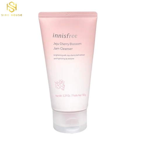 Sữa rửa mặt INNISFREE Cherry Blossom Jam Cleanser 150g