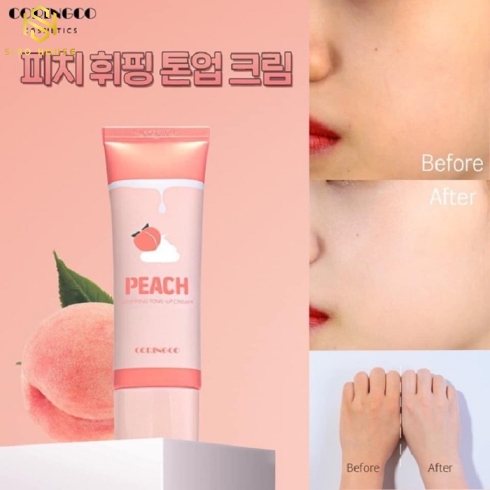 KEM ĐÀO PEACH - DƯỠNG TRẮNG - NÂNG TÔNG TRẮNG NHƯ GÁI HÀN