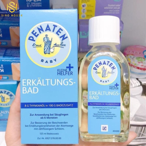 Tinh Dầu Tắm Chống Cảm PENATEN Erkaltungsbad, 125mL