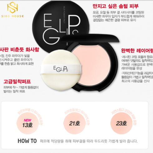 Phấn Eglips Blur Powder Pact