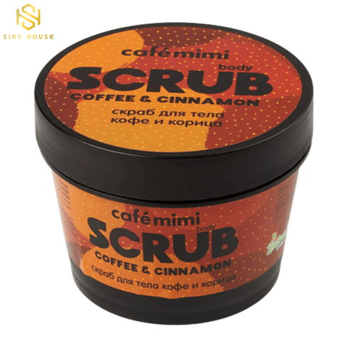 Tẩy tế bào chết toàn thân CAFE MIMI Scrub Coffee & Cinnamon 120g