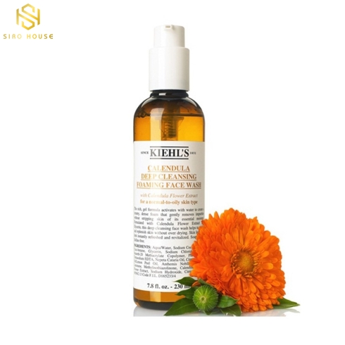Sữa rửa mặt hoa cúc KIEHLS Calendula Deep Cleansing Foam Face Wash 230mL