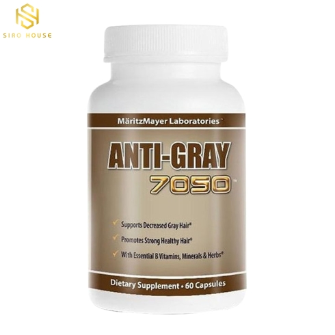 Viên uống trị tóc bạc ANTI-GRAY 60 viên