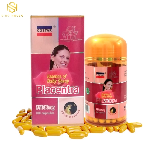 Viên uống nhau thai cừu COSTAR 35000mg Úc 100 viên