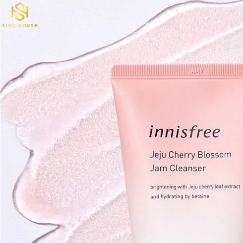 Sữa rửa mặt INNISFREE Cherry Blossom Jam Cleanser 150g