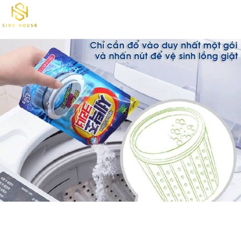 Bột tẩy lồng giặt LIEN 4U Washing Machine Cleaner (450g)