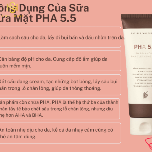 Sữa rửa mặt SUBACIDITY PHA 5.5 CLEANSING FOAM