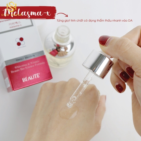 Tinh chất dưỡng trắng MELASMA-X BEAUTÉ Glutahthione Whitening Cica Ampoule 30mL 