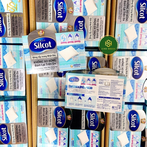 Bông Tẩy Trang Silcot Velvet Touch Cotton