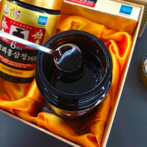 	Cao hồng sâm 6 năm tuổi Korea 6 Years Red Ginseng Extract 365 480g (2 hũ x 240g)