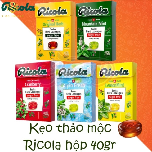 KẸO NGẬM THẢO MỘC RICOLA 40g