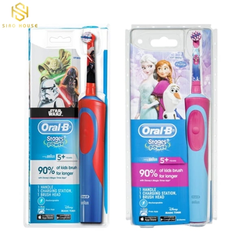 BÀN CHẢI MÁY ORAL-B TRẺ EM
