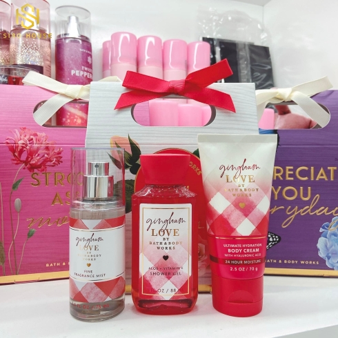 SET QUÀ TẶNG SIÊU CƯNG CỦA BATH & BODY WORKS GINGHAM LOVE 