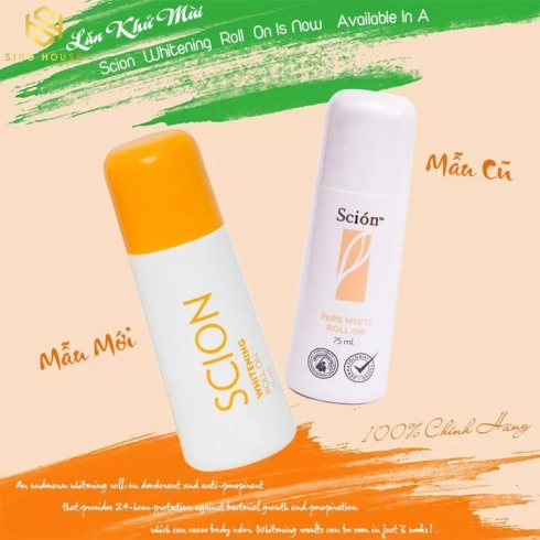 Lăn khử mùi NUSKIN Scion Pure White Roll On 75mL 