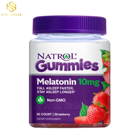 Kẹo Ngủ NATROL Melatonin 10mg sleep 90 viên