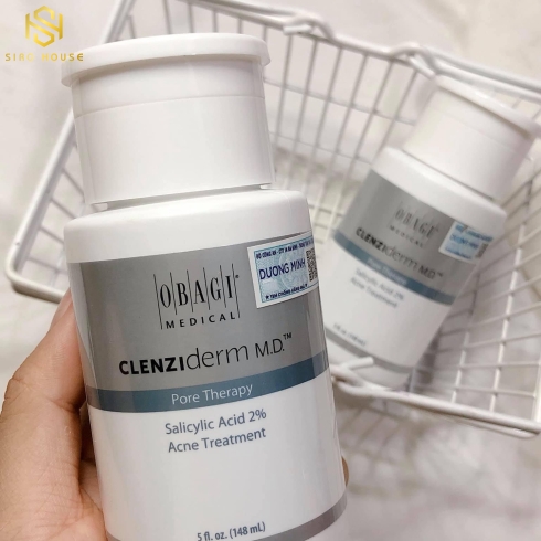 Nước hoa hồng Toner Obagi Clenziderm MD Pore Therapy (BHA 2%)
