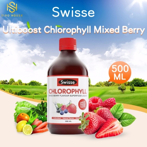 Nước diệp lục SWISSE Chlorophyll 500mL 