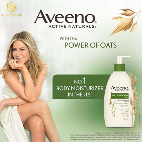 Sữa dưỡng thể lúa mạch AVEENO Daily Moisturizing Lotion 591mL 